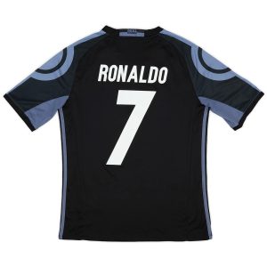 Ronaldo #7 Retro Real Madrid Third Jersey 2016/17