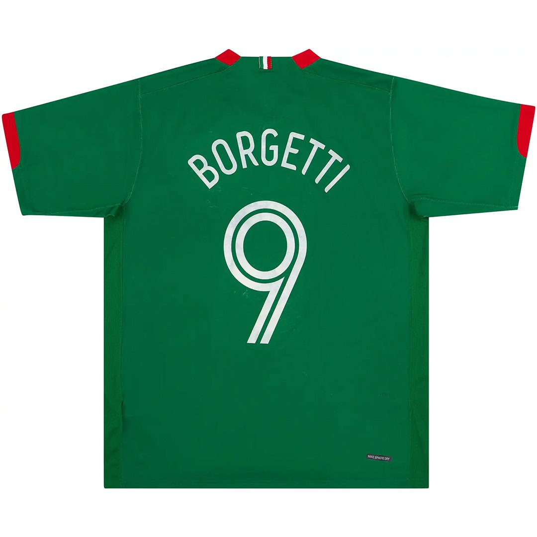 0171878949500dee546BORGETTI9RetroMexicoHomeJerseyWorldCup2006MineJerseys.jpg BORGETTI #9 Retro Mexico Home Jersey World Cup 2006