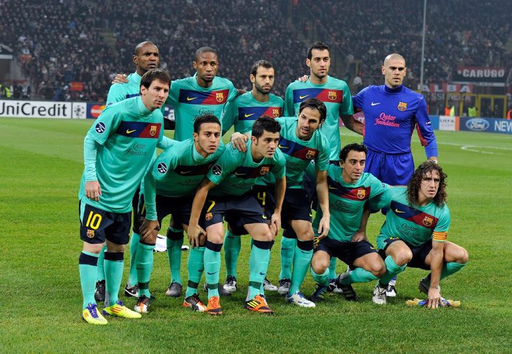 Retro Barcelona Away Jersey 2010/11