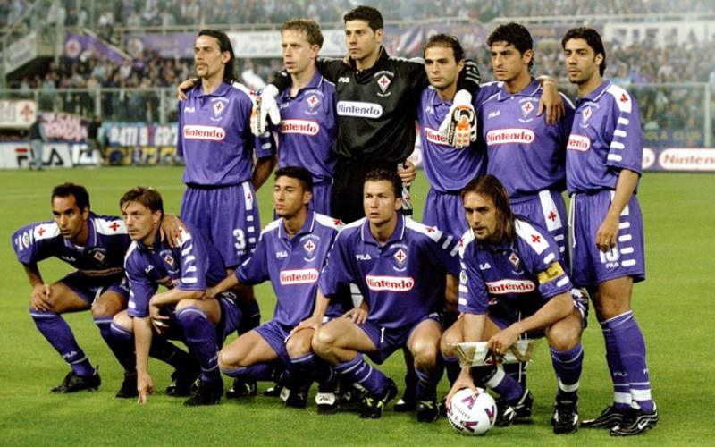 RUI COSTA #10 Retro Fiorentina Home Jersey 1998/99