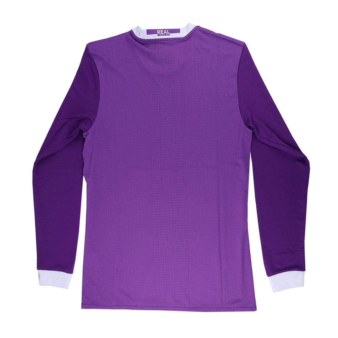 Ronaldo #7 Retro Real Madrid Long Sleeve Away Jersey 2016/17