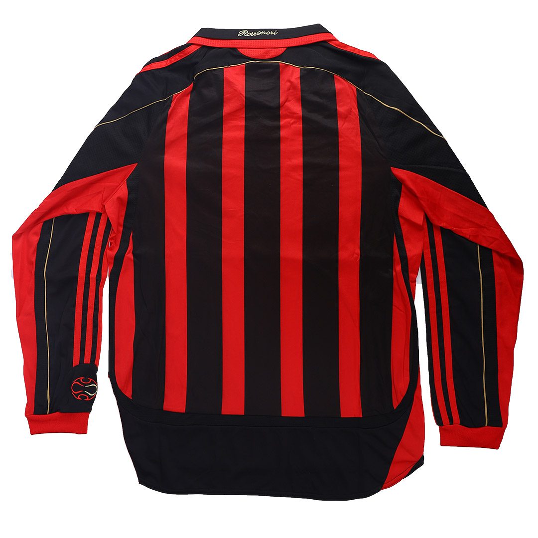 Retro AC Milan Home Long Sleeve Jersey 2006/07