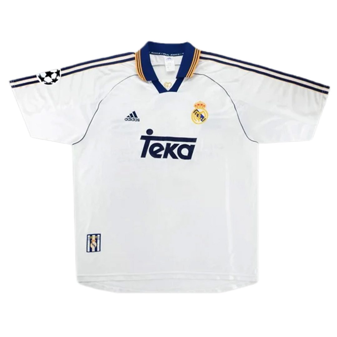 J.M. GUTI #14 Retro Real Madrid Home Jersey 1998/00