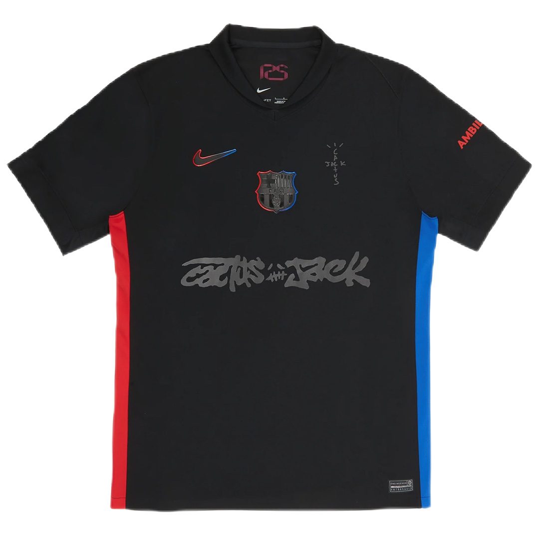 Barcelona x Travis Scott Away Match Jersey 2024/25