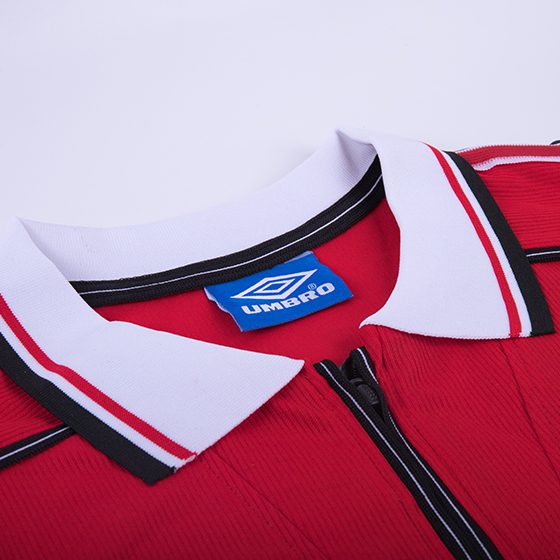 Beckham #7 Retro Manchester United Home Jersey 1999/00