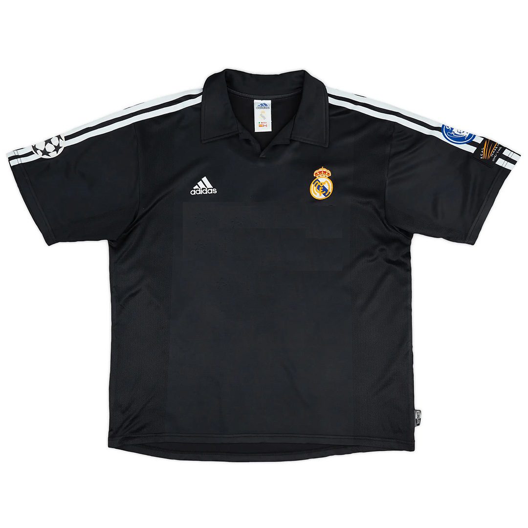 Zidane #5 Retro Real Madrid Centenary Away Jersey 2002/03