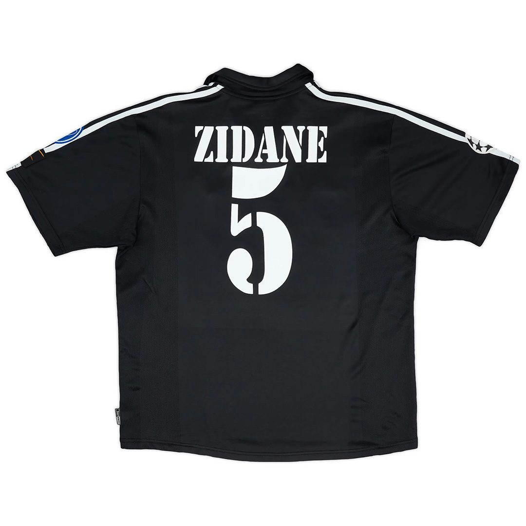 Zidane #5 Retro Real Madrid Centenary Away Jersey 2002/03