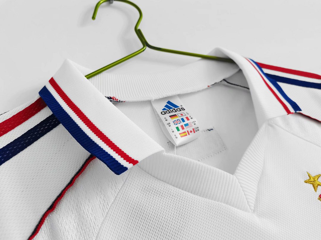 Retro France Away Jersey World Cup 1998