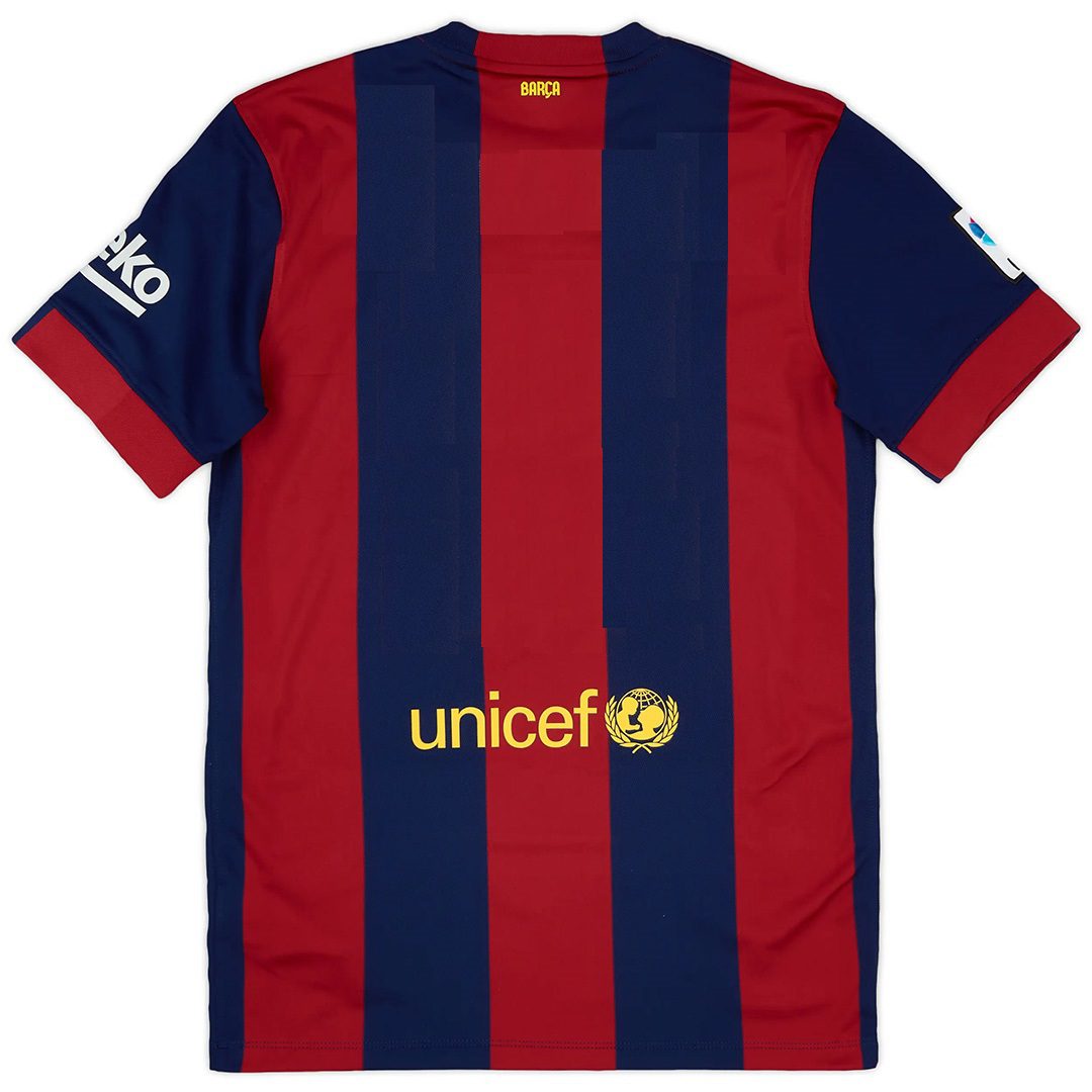 Neymar Jr #11 Retro Barcelona Home Jersey 2014/15
