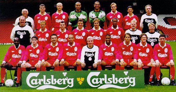 Retro Liverpool Home Jersey 1996/97