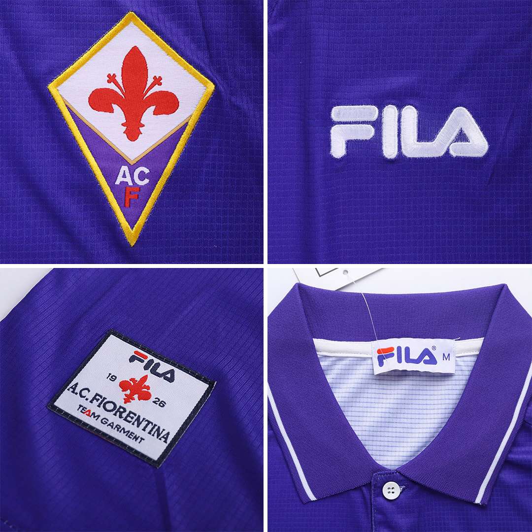 RUI COSTA #10 Retro Fiorentina Home Jersey 1998/99