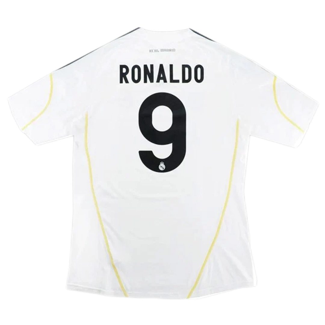 Ronaldo #9 Retro Real Madrid Home Jersey 2009/10