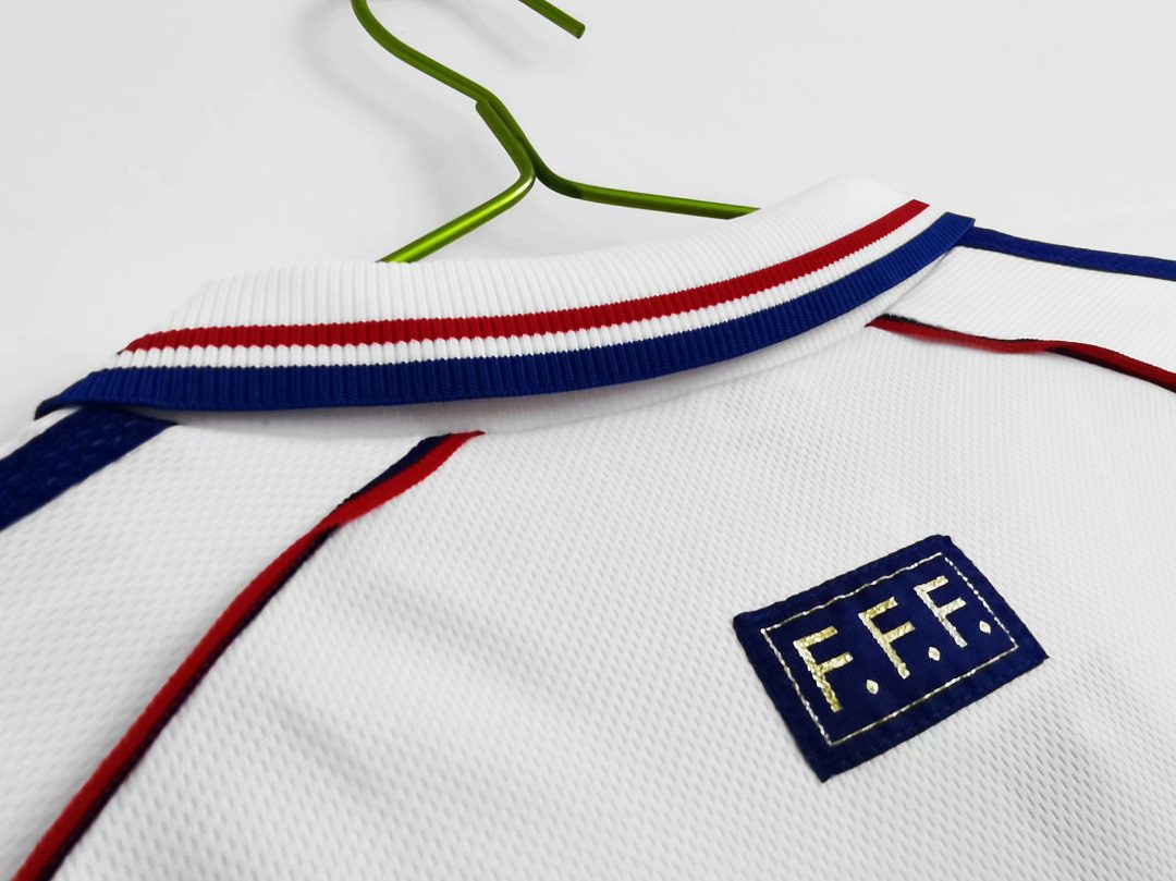 Retro France Away Jersey World Cup 1998