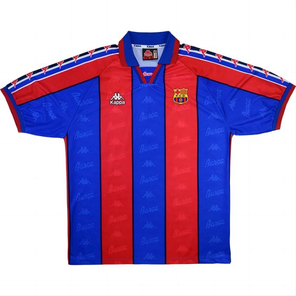 Ronaldo #9 Retro Barcelona Home Jersey 1996/97