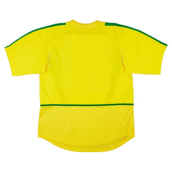 Retro Brazil Home Jersey World Cup 2002