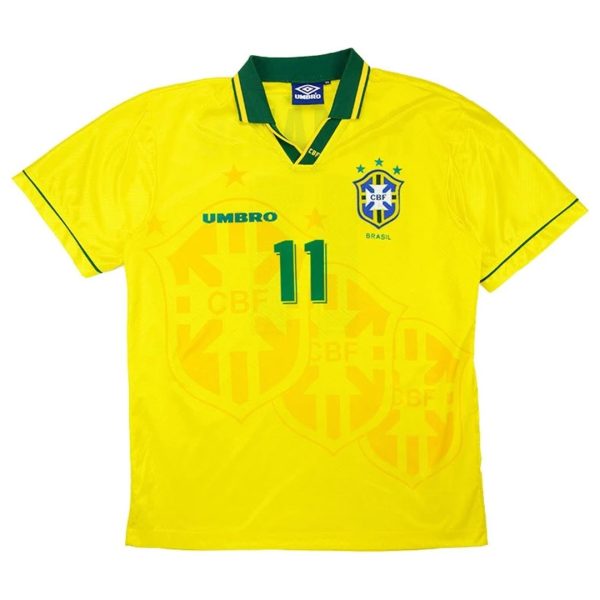 ROMÁRIO #11 Brazil Home Retro Jersey World Cup 1994