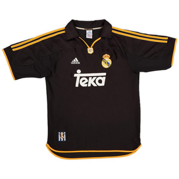 R.Carlos #3 Retro Real Madrid Away Jersey 1999/00