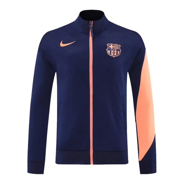 Barcelona Training Tracksuit Kit(Jacket+Pants) Navy&Orange 2025/26