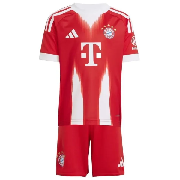 Kids Bayern Munich Home Jersey Full Kit 2025/26