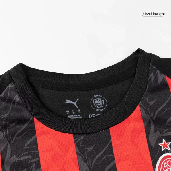 Kids AC Milan Home Jersey Full Kit 2025/26