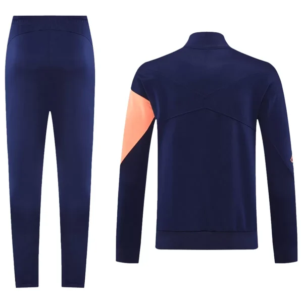 Barcelona Training Tracksuit Kit(Jacket+Pants) Navy&Orange 2025/26