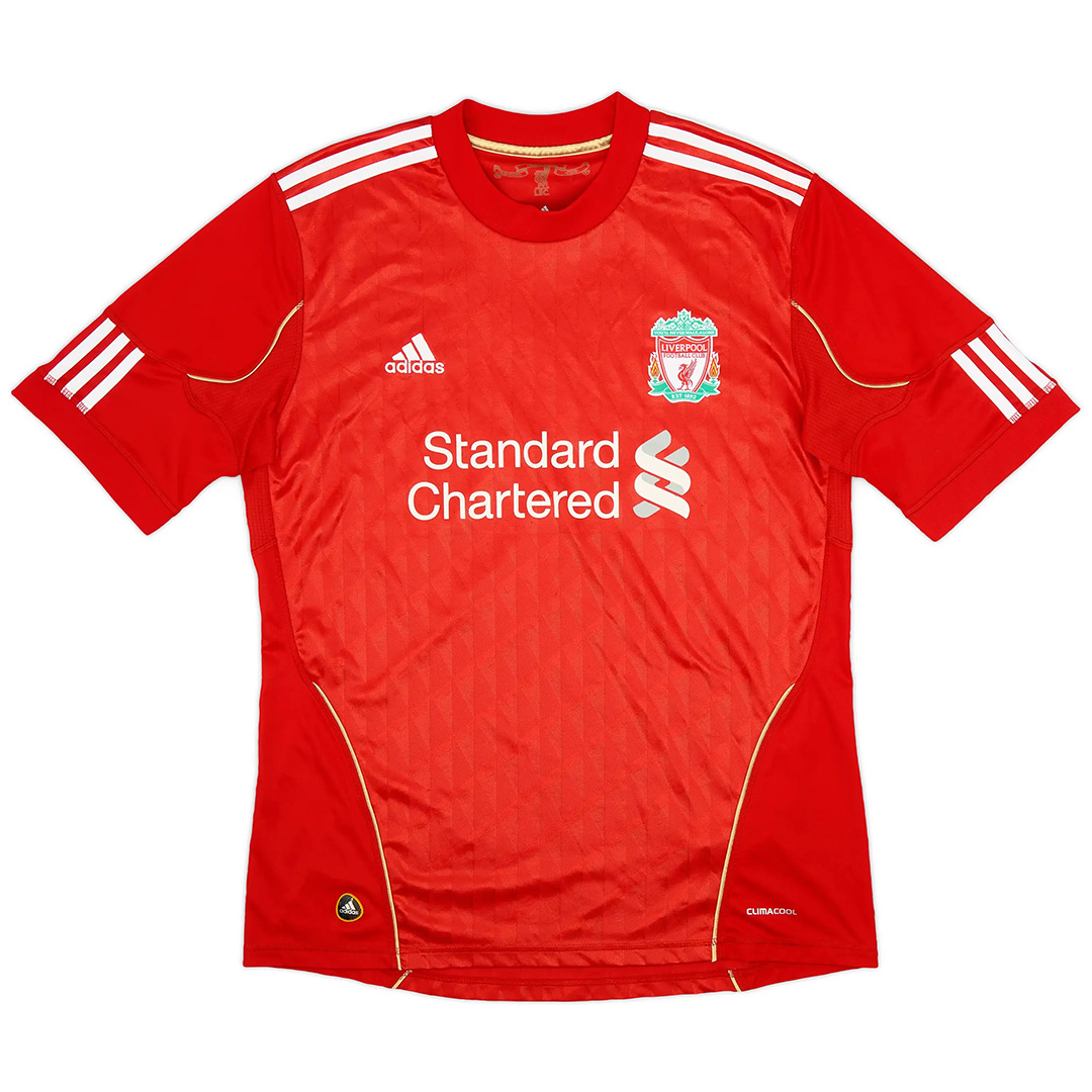 GERRARD #8 Retro Liverpool Home Jersey 2010/12