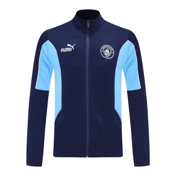 Manchester City Training Tracksuit Kit(Jacket+Pants) Navy 2025/26
