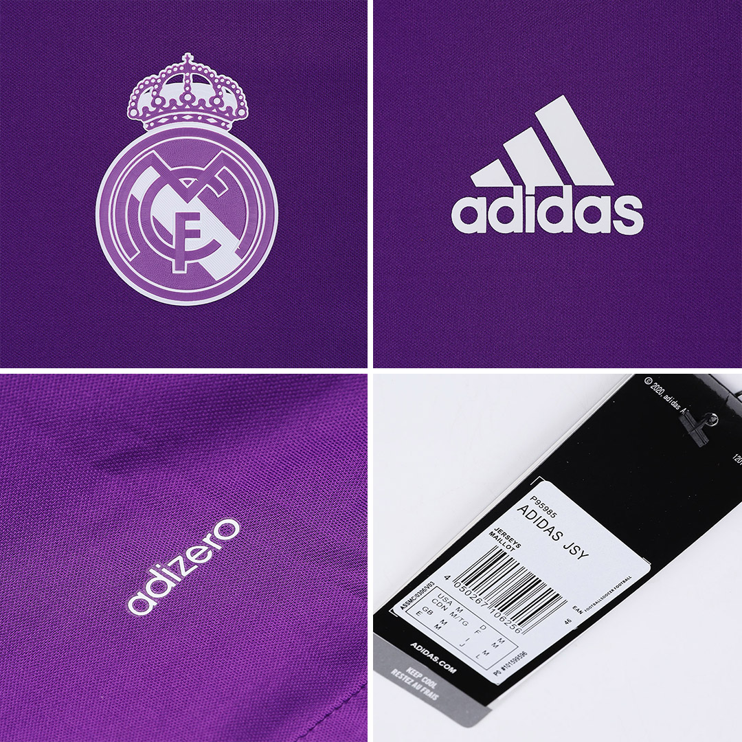 Ronaldo #7 Retro Real Madrid Long Sleeve Away Jersey 2016/17