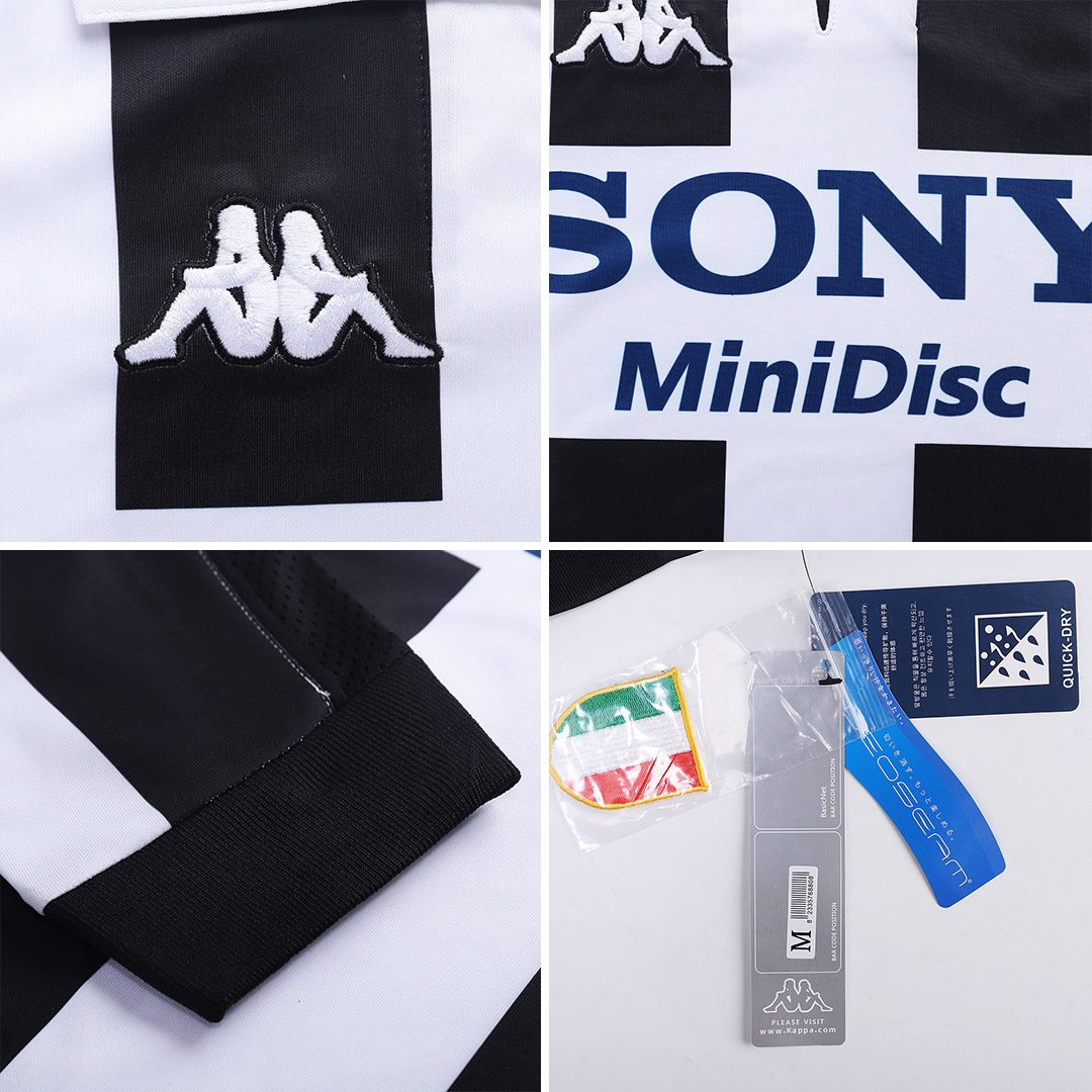 Retro Juventus Home Long Sleeve Jersey 1997/98