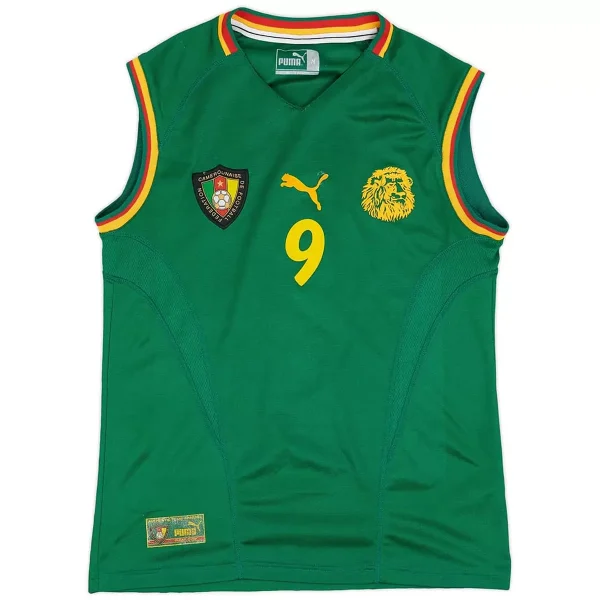 ETO'O #9 Retro Cameroon Home Jersey 2002