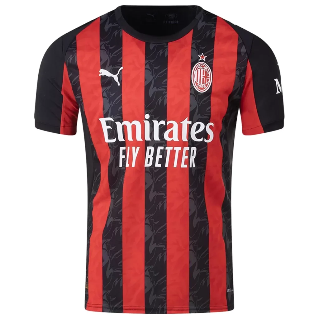 ac milan 25/26 home kit