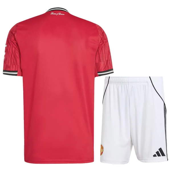 Manchester United Home Jersey Kit 2025/26