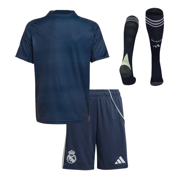 Kids Real Madrid Away Jersey Kit 2025/26