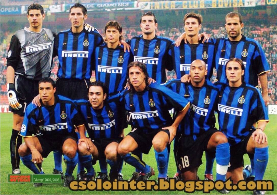 Retro Inter Milan Jersey Home 2002/03