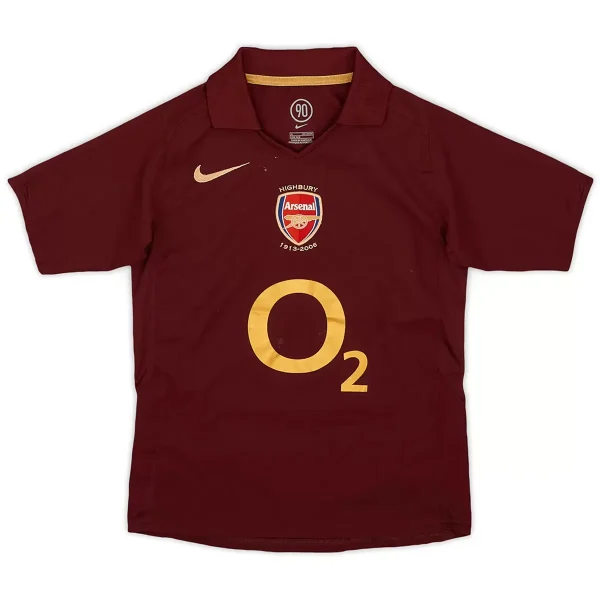 Henry #14 Retro Arsenal Home Jersey 2005/06