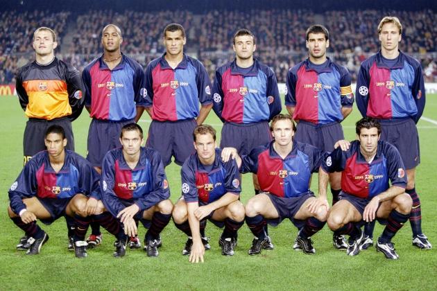 Retro Barcelona 100-Yeas Anniversary Home Jersey 1999/00