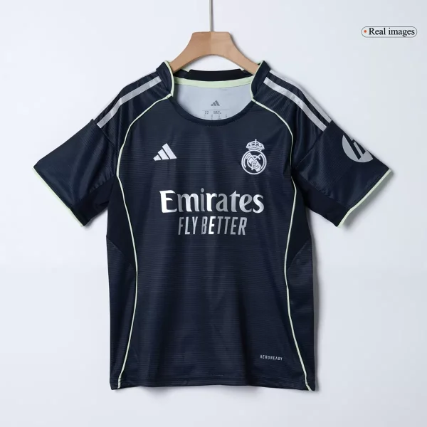 Kids Real Madrid Away Jersey Kit 2025/26