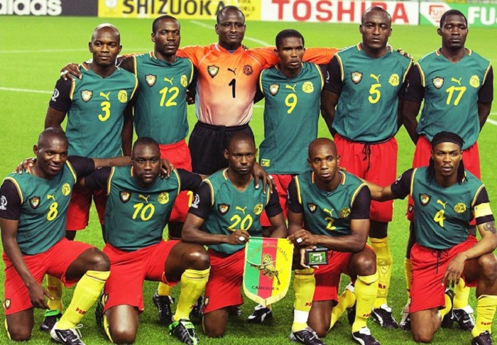 ETO'O #9 Retro Cameroon Home Jersey 2002