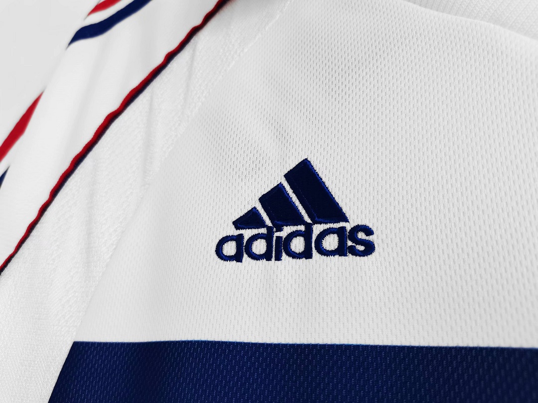 Zidane #10 Retro France Away Jersey World Cup 1998