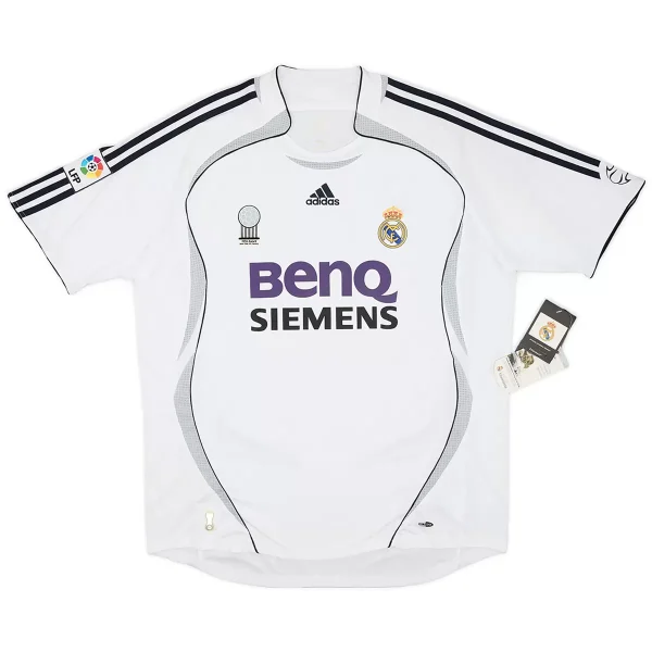 RAUL #7 Retro Real Madrid Home Jersey 2006/07