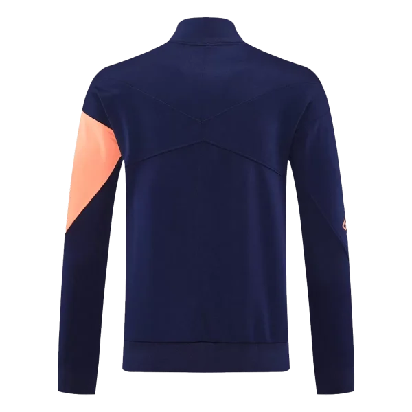 Barcelona Training Tracksuit Kit(Jacket+Pants) Navy&Orange 2025/26