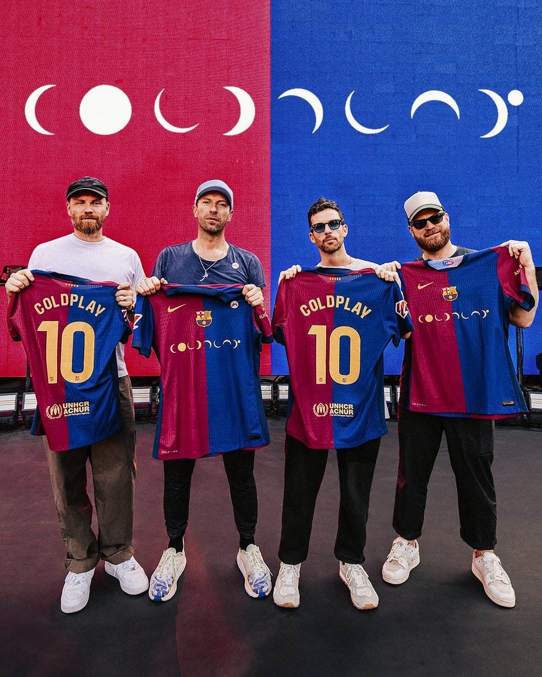 Barcelona x COLDPLAY Home Jersey 2024/25