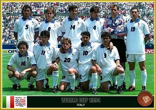 Retro Italy Away Jersey World Cup 1994