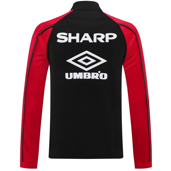 Manchester United Training Tracksuit Kit (Jacket+Pants) 02 Black 2025/26