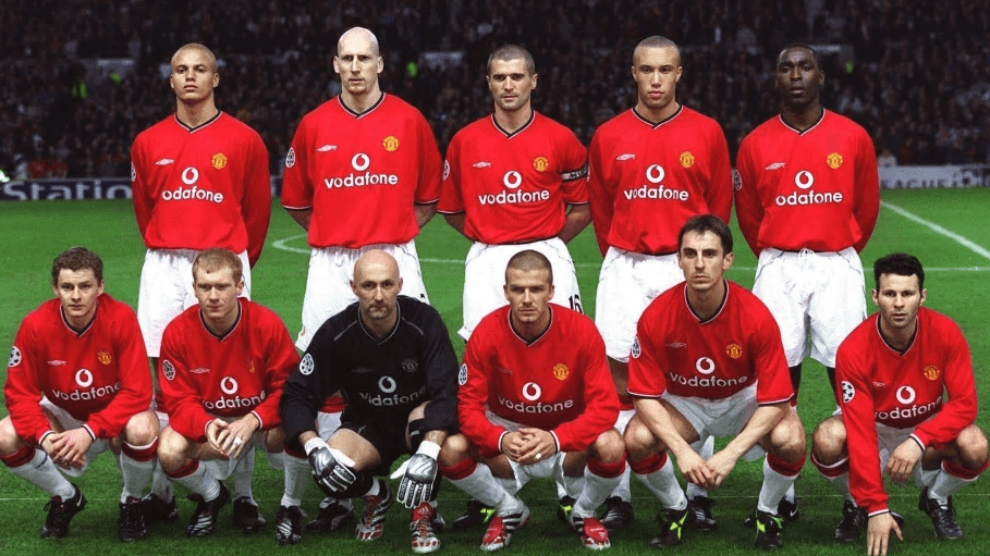 v.NISTELROOY #10 Retro Manchester United Home Jersey 2000/02