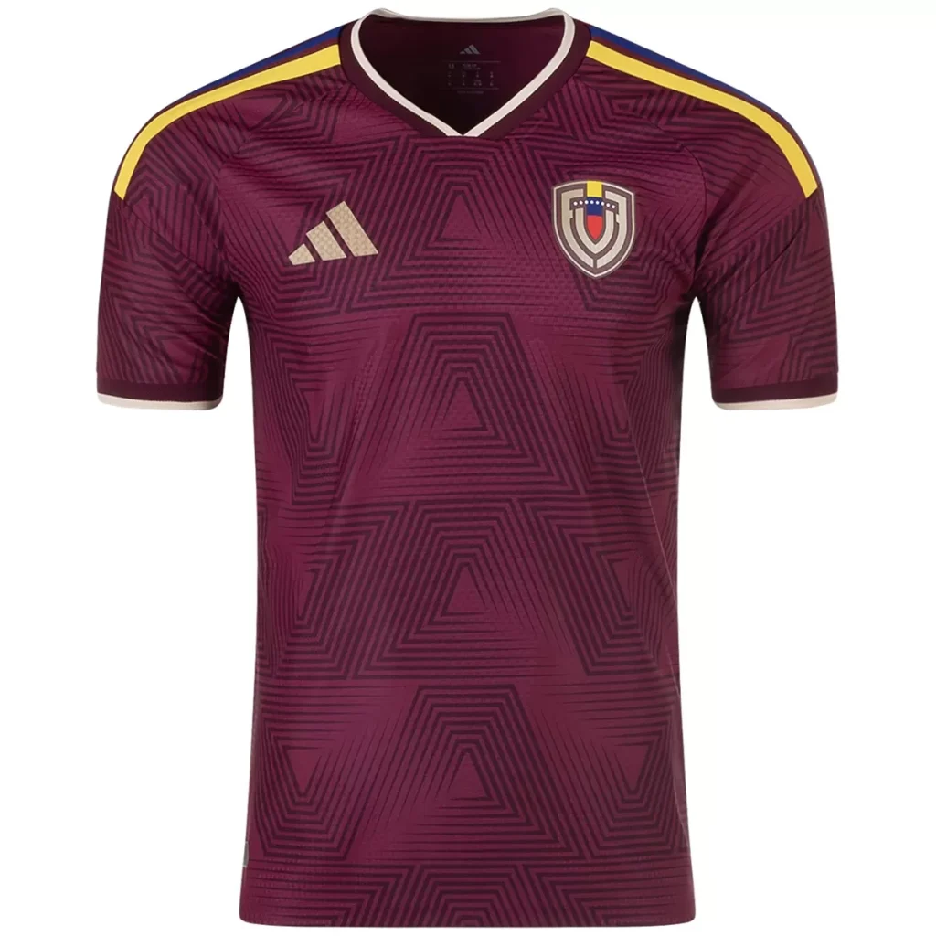 Venezuela Home Match Jersey Player Version World Cup 2026
