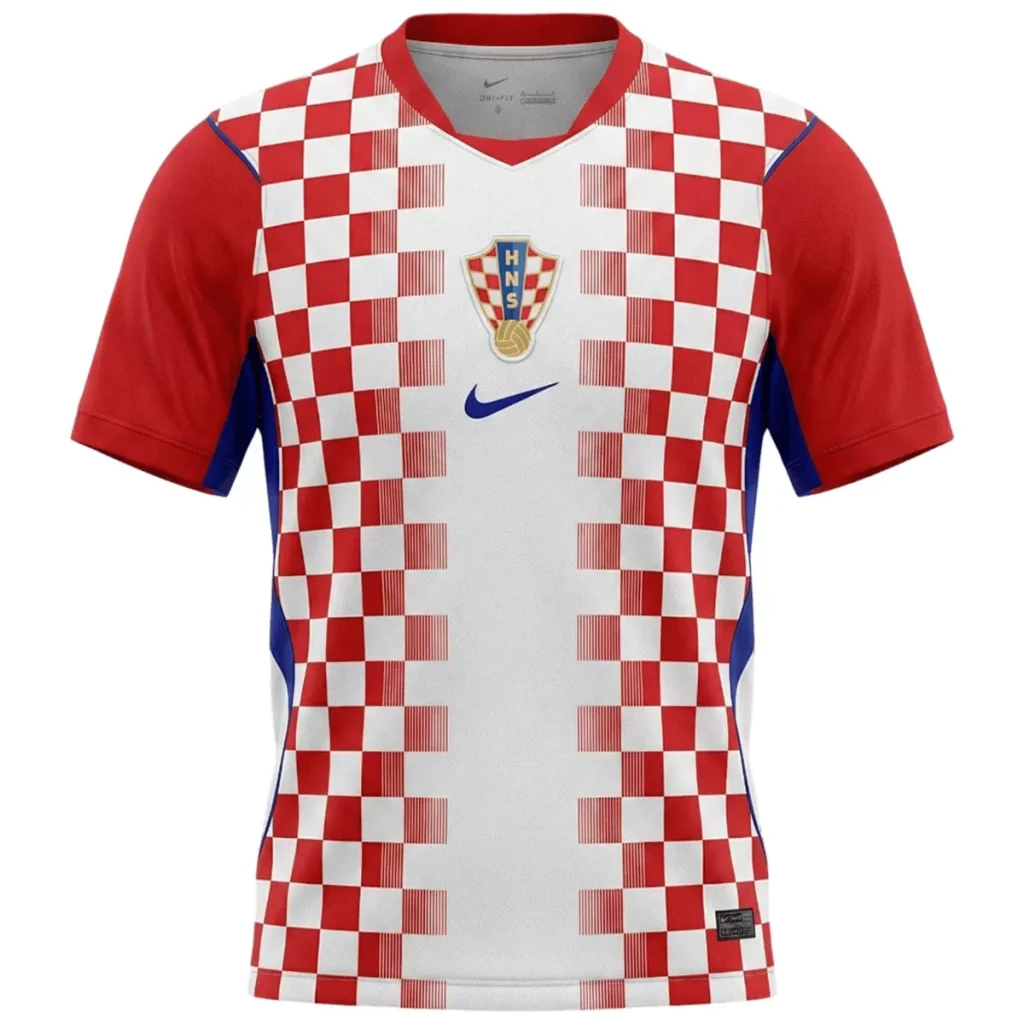 Croatia Home Jersey World Cup 2026