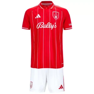 Kids Nottingham Forest Home Jersey Kit 2025/26