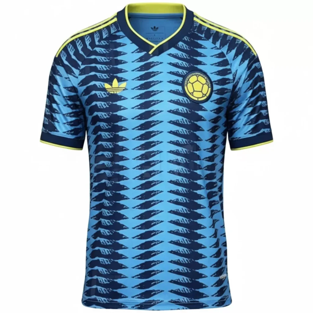 Colombia Away Match Jersey Player Version World Cup 2026