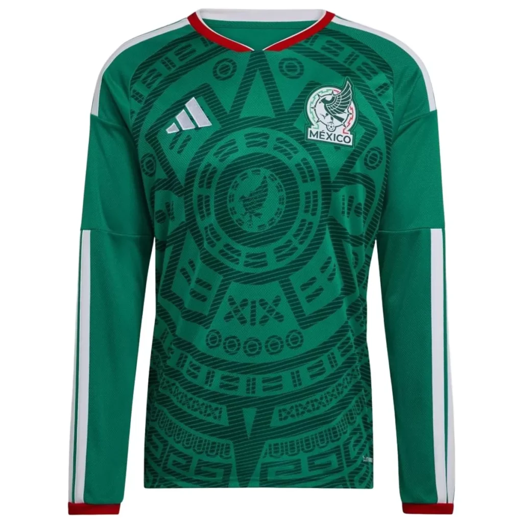 Mexico Home Long Sleeve Jersey World Cup 2026